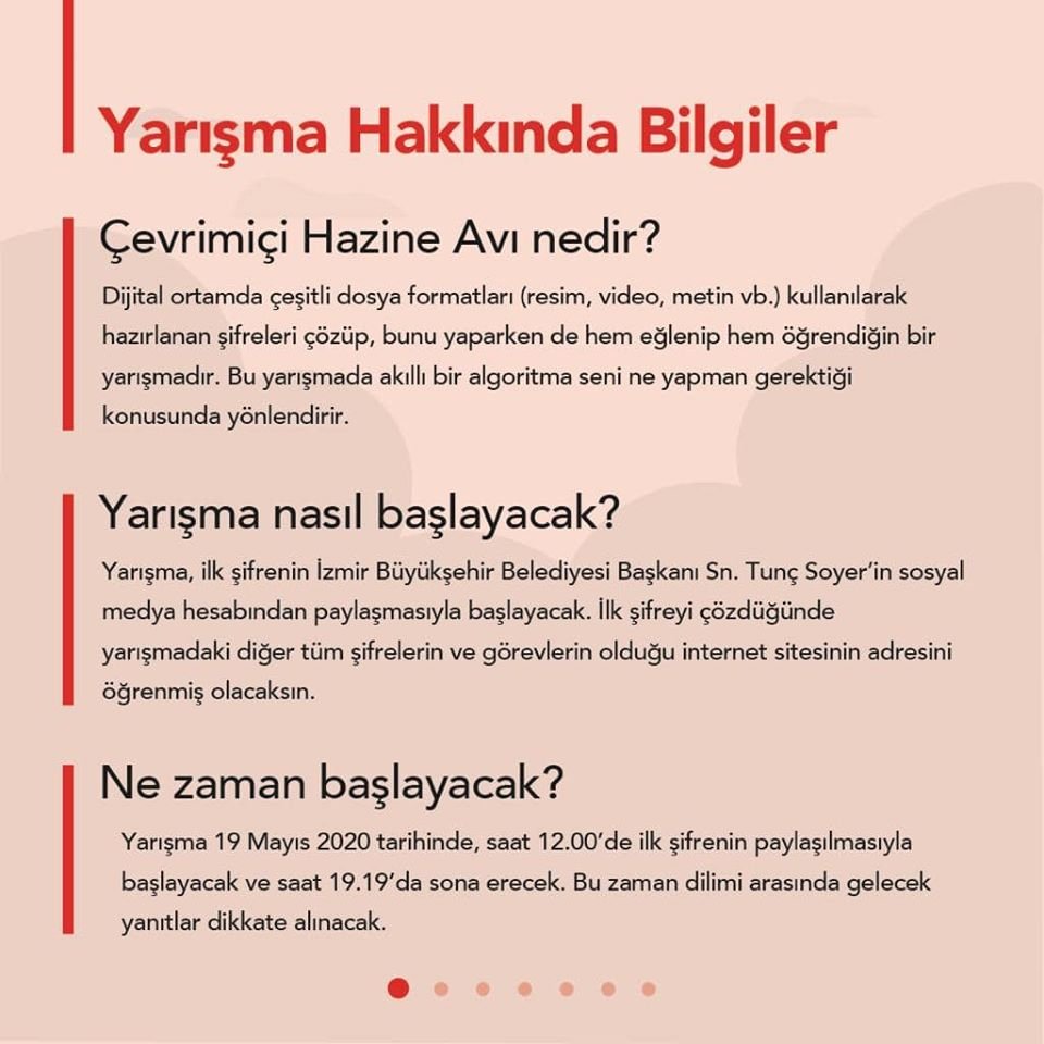 İzmir’de 19 Mayıs Temasıyla Hazine Avı Yarışması - KiraHaber